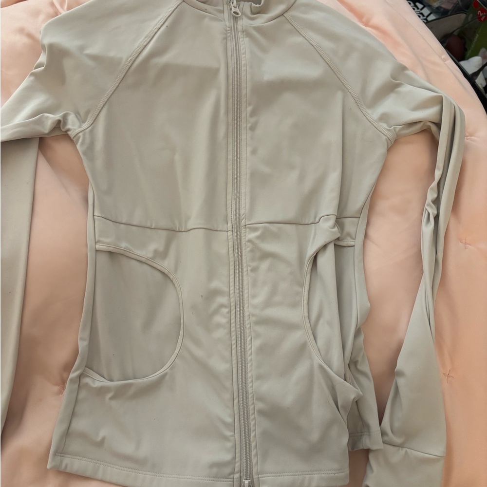 Forever 21 Light Beige Utility Jacket